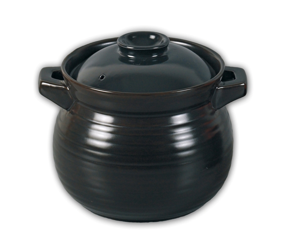 18cm Heat-resistant Clay Casserole - Click Image to Close