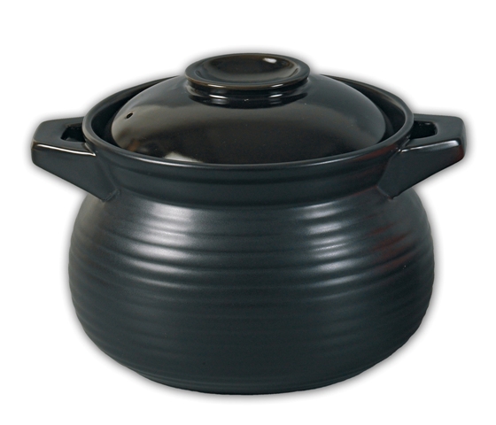 24cm Heat-resistant Clay Casserole - Click Image to Close